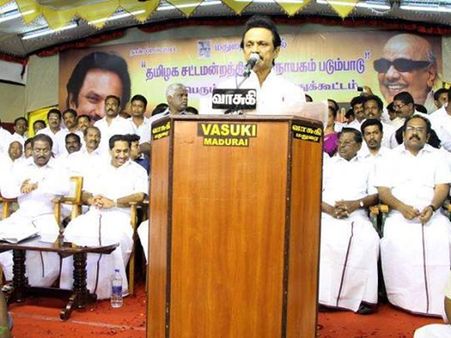 மதுரையில் மு.க. ஸ்டாலினை சந்தித்து அணி மாறிய அழகிரி ஆதரவாளர் மிசா பாண்டியன்!