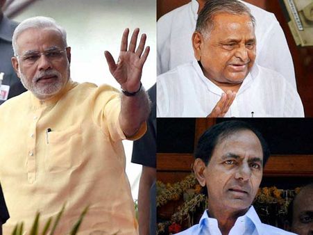 மோடி, முலாயம், சந்திரசேகர் ராவ் ராஜினாமா செய்த தொகுதிகளில் செப்.13-ல் இடைத்தேர்தல்!