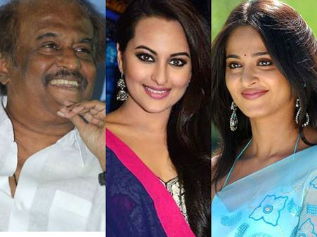 ரஜினியுடன் டூயட் பாட ஐரோப்பா போகும் சோனாக்ஷி - அனுஷ்கா!