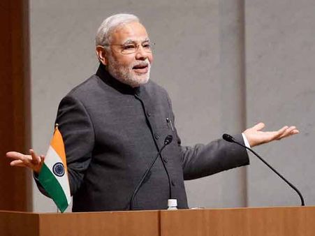 நாங்க 'மவுஸை' அசைத்தால் உலகமே அசையும்: இது ரஜினி அல்ல மோடி 'பஞ்ச்'