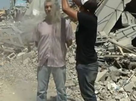 எங்கள் நிலைமையை பார்த்தீங்களா?: 'ரபுள் பக்கெட்' சவாலை அறிமுகப்படுத்திய பாலஸ்தீனியர்