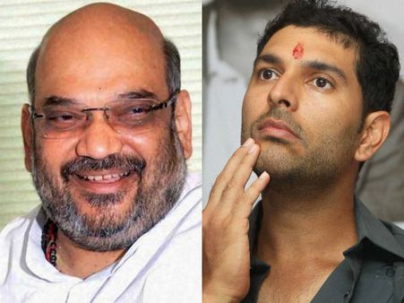 அமித்ஷாவுடன் 'யுவி' சந்திப்பு! ஹரியானாவில் பாஜகவுக்காக பிரசாரம்!!