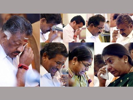 அமைச்சர்கள் கதறி அழுததை ஜெயலலிதா ரசிக்கவில்லை?