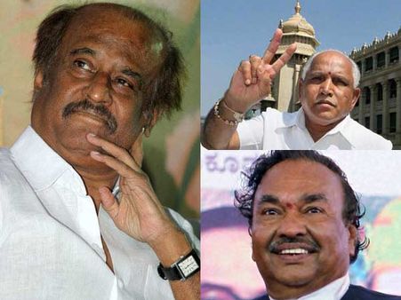'படையப்பாவை' இழுக்க களத்தில் குதித்தார் எதியூரப்பா... கூடவே ஈஸ்வரப்பாவும்!