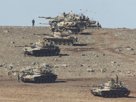 சிரியாவின் கோபனி நகரில் உக்கிர சண்டை- ஐ.எஸ். தீவிரவாதிகள் வசம் வீழ்கிறது?