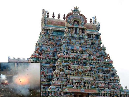 ஸ்ரீரங்கம் கோவில் அருகே பட்டாசு வெடிக்கத் தடை... காரணம் 