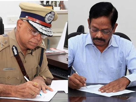 சட்டம் ஒழுங்கு டிஜிபியாக பொறுப்பேற்றார் அசோக்குமார்: ஆலோசகரானார் ராமானுஜம்