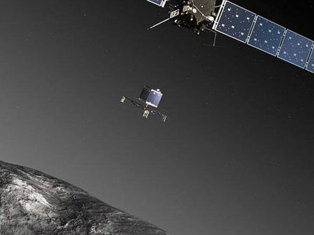 உலக வரலாற்றிலேயே முதல்முறையாக..: வால் நட்சத்திரத்தில் தரையிறங்கிய விண்கலம்