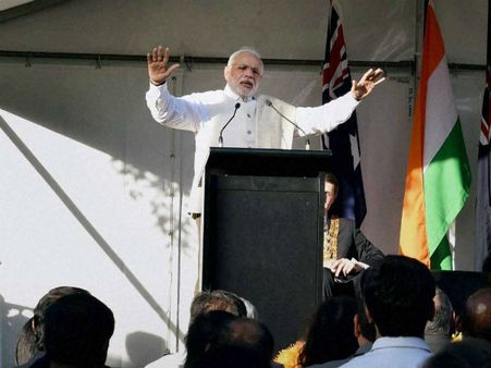 'மகாத்மா காந்தி ஒரு சகாப்தம்' - ஆஸி. பிரிஸ்பேன் நகரில் சிலை திறப்பு விழாவில் பிரதமர் மோடி புகழாரம்!