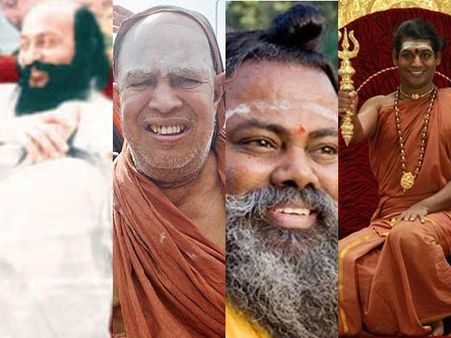 ரஜ்னீஷ், சந்திராசுவாமி, சங்கராச்சாரியார், பிரேமானந்தா, நித்தியானந்தா.. ராம்பால் .. சர்ச்சை சாமியார்