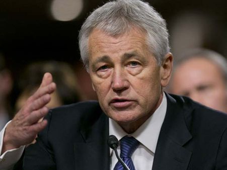 ஒபாமாவுடன் மோதல்- அமெரிக்க பாதுகாப்புத்துறை அமைச்சர் சக்ஹேகல் திடீர் ராஜினாமா!