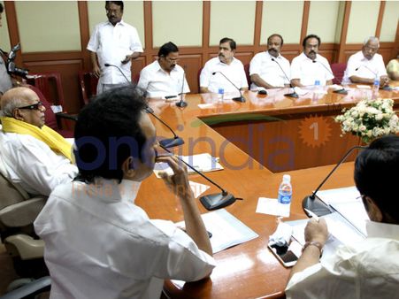 சட்டசபைக் கூட்டம்... கருணாநிதி தலைமையில் திமுக எம்.எல்.ஏக்கள் முக்கிய ஆலோசனை