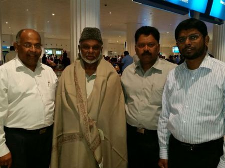 அமீரகத்தில் இந்திய யூனியன் முஸ்லிம் லீக் தலைவர் பேராசிரியர் காதர் மைதீன்