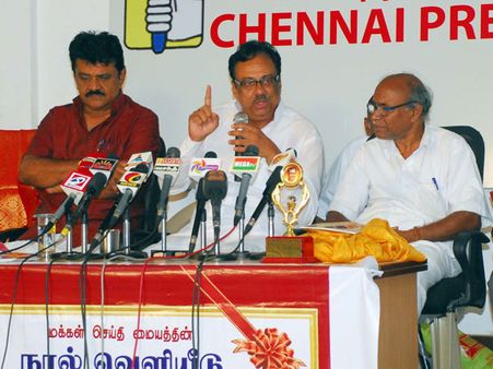 ‘மும்மூர்த்திகளின் (3 அமைச்சர்கள்) ஊழல் சாம்ராஜ்ஜியம்’.. வெளியிட்ட ஈ.வி.கே.எஸ் இளங்கோவன்