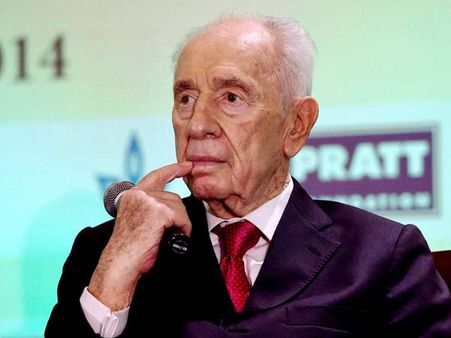 பாலஸ்தீன தனிநாட்டுக்கு இஸ்ரேல் முன்னாள் அதிபர் சிமோன் பெரஸ் ஆதரவு!!