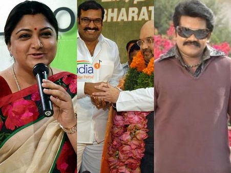 பிளாஷ்பேக் 2014: கலர் மாறிய குஷ்பு, நெப்போலியன், ஜே.கே.ரித்திஷ்