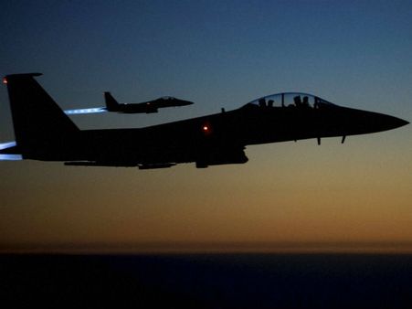 சிரியாவில் போர்விமானத்தை ஐ.எஸ்.ஐ.எஸ். தீவிரவாதிகள் சுட்டு வீழ்த்தினர்!