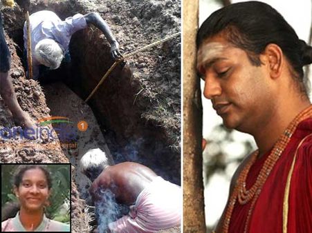 நித்தியானந்தா ஆசிரமத்தில் மர்மமாக இறந்த திருச்சி பெண்ணின் உடல் தோண்டியெடுத்து பிரேதப் பரிசோதனை