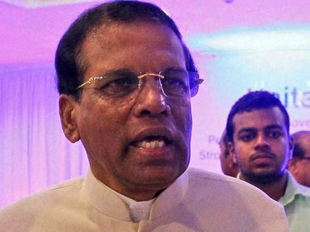இன்று மாலை அதிபராக பதவியேற்கிறார் மைத்ரிபால சிறிசேன?