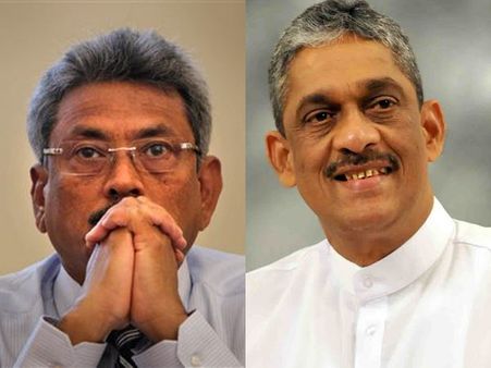 இலங்கை பாதுகாப்பு செயலாளர் பதவி: கோத்தபாய விலகுகிறார்! பொன்சேகா பொறுப்பேற்கிறார்!!