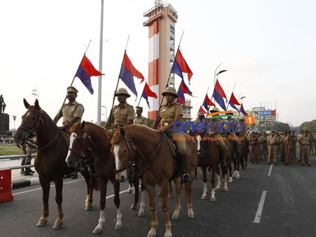 குடியரசு தின விழா ஒத்திகை: மெரீனா சாலையில் 3 நாள் போக்குவரத்து மாற்றம்