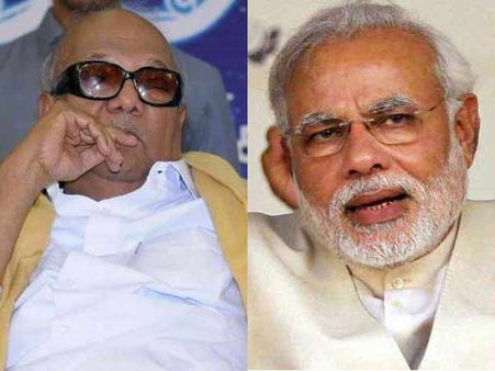 இந்தி திணிப்பு இல்லை என்ற 3 பிரதமர்களின் உறுதிமொழியை மோடி காப்பாற்றுவாரா? கருணாநிதி