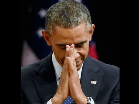 ‘மறக்க முடியாத இந்தியப் பயணம்’... ‘வணக்கம்’ கூறி சவுதி புறப்பட்டார் ஒபாமா