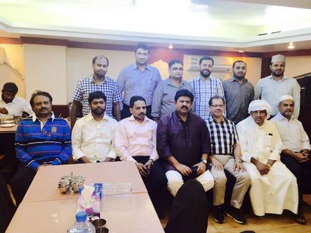கனடா தமிழ்ச் சங்க இயக்குர் அன்புடன் புகாரிக்கு அபுதாபியில் வரவேற்பு