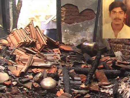 தாலுகா அலுவலக தற்காலிக பணியாளர் சிலிண்டரை வெடிக்க செய்து தற்கொலை