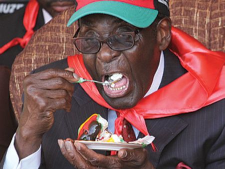 'யானை கறி' விருந்துடன் 91வது பிறந்த நாளை அமர்க்களமாக கொண்டாடிய ஜிம்பாப்வே அதிபர்!