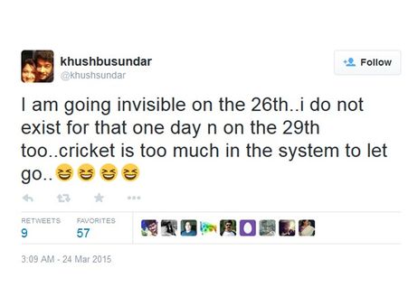 தோற்றுப் போன தென் ஆப்பிரிக்கா.. குஷ்பு இதயம் 