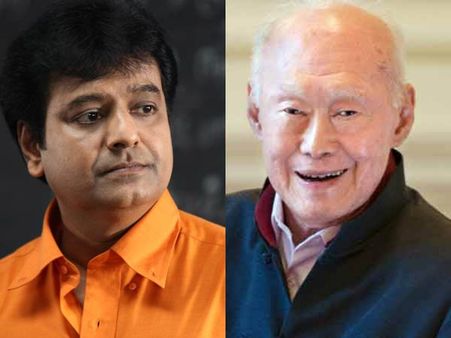 லீ குவான் யுவிற்கு இறுதி மரியாதை... கலங்கிய விவேக்