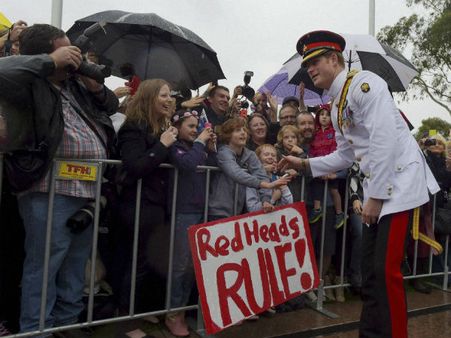 ஆஸ்திரேலியாவில் ராணுவத்தில் இளவரசர் ஹாரி… உற்சாக வரவேற்பு