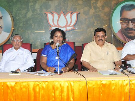 பாஜக உறுப்பினர் சேர்க்கை இன்னும் 1 மாத காலம் நீடிக்கும் – தமிழிசை சவுந்தரராஜன்