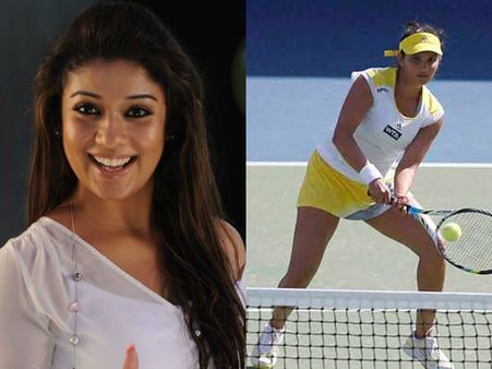 ஆந்திராவிலும் அடி: நயன்தாராவை பின்னுக்கு தள்ளிய சானியா மிர்ஸா