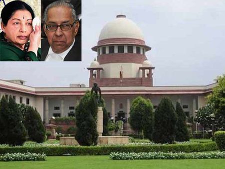 ஜெ. வழக்கில் சுப்ரீம் கோர்ட்டில் அப்பீல் செய்யலாம்.. கர்நாடக அரசுக்கு ஆச்சாரியா சிபாரிசு!