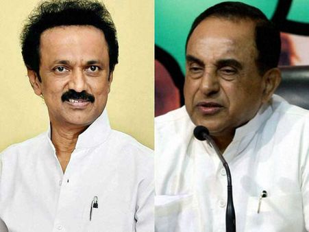 பா.ஜ.க.வின் சுப்பிரமணியன் சாமியையும் சந்தித்தார் மு.க. ஸ்டாலின்