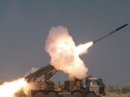 பொக்ரானில் நடந்த பினாகா மார்க் 2 ராக்கெட் சோதனை வெற்றி