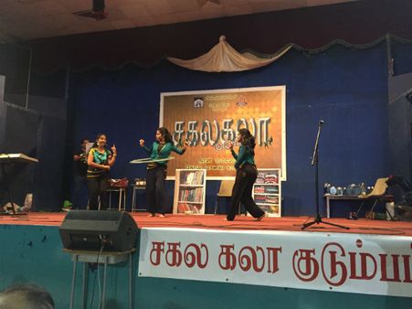 மஸ்கட் வாழ் தமிழர்கள் பங்கேற்ற 'சகலகலா குடும்பம்'