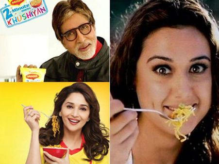 மேகி நூடுல்ஸ் விவகாரம்: அமிதாப், மாதுரி தீட்சித், ப்ரீத்தி ஜிந்தாவுக்கு மதுரை கோர்ட் நோட்டீஸ்