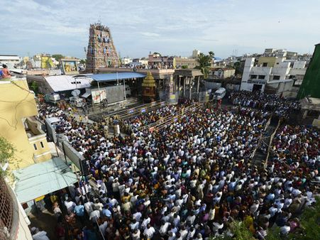 திருவல்லிக்கேணி பார்த்தசாரதி கோவில் கும்பாபிஷேகம்... ஆயிரக்கணக்கானோர் தரிசனம்