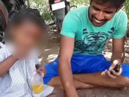 பிஞ்சு குழந்தையை மது குடிக்க வைத்த தாய்மாமன் உட்பட 6 பேர் கும்பல் கைது!