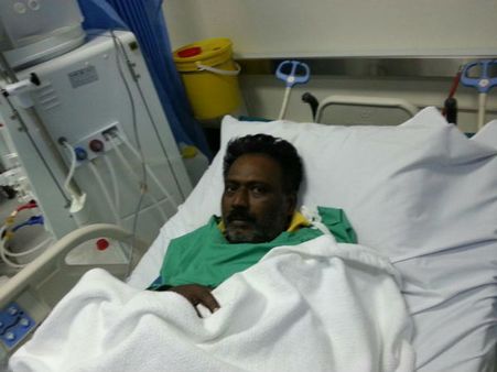 2 சிறுநீரகமும் செயல் இழந்த தமிழரை ரியாத்தில் இருந்து ஊருக்கு அனுப்ப உதவி செய்யுங்களேன்!