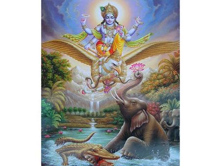 யானைக்கு அருள் பாலித்த ஸ்ரீகஜேந்திர வரதப்பெருமாள்