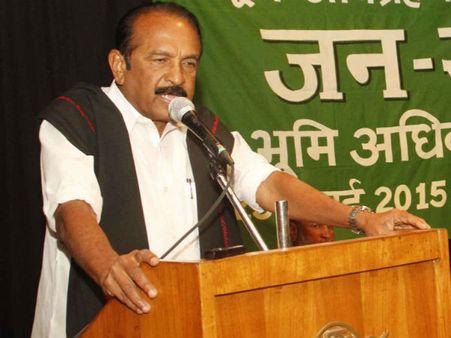 நிலம் கையக்கப்படும் மசோதாவை நிறைவேற்றினால் போராட்டம் வெடிக்கும்