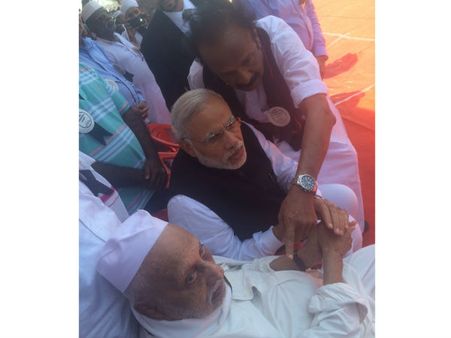 அப்துல் கலாம் அண்ணனுக்கு மோடி, ராகுலை அறிமுகம் செய்து வைத்த வைகோ