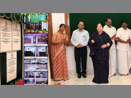 சகல வசதியுடன் பாலூட்டும் தாய்மார்களுக்கு தனி அறை: முதல்வர் ஜெ. திறந்து வைத்தார்