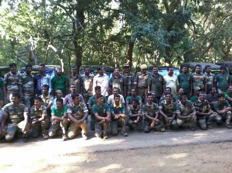 புகார்கள் எதிரொலி... முண்டந்துறை வனப்பகுதியில் பிளாஸ்டிக் கழிவுகள் அகற்றம்