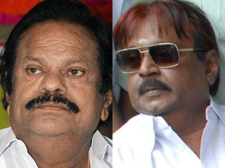 நீக்கப்பட்ட தி.மு.க. 'மாஜி' முல்லைவேந்தன் விஜயகாந்துடன் திடீர் சந்திப்பு