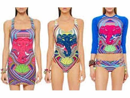 பெண்களின் நீச்சல் உடையில் விநாயகர் படம்... கொந்தளிக்கும் இந்து அமைப்புகள்